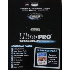 Ultra Pro 3 Pocket Page